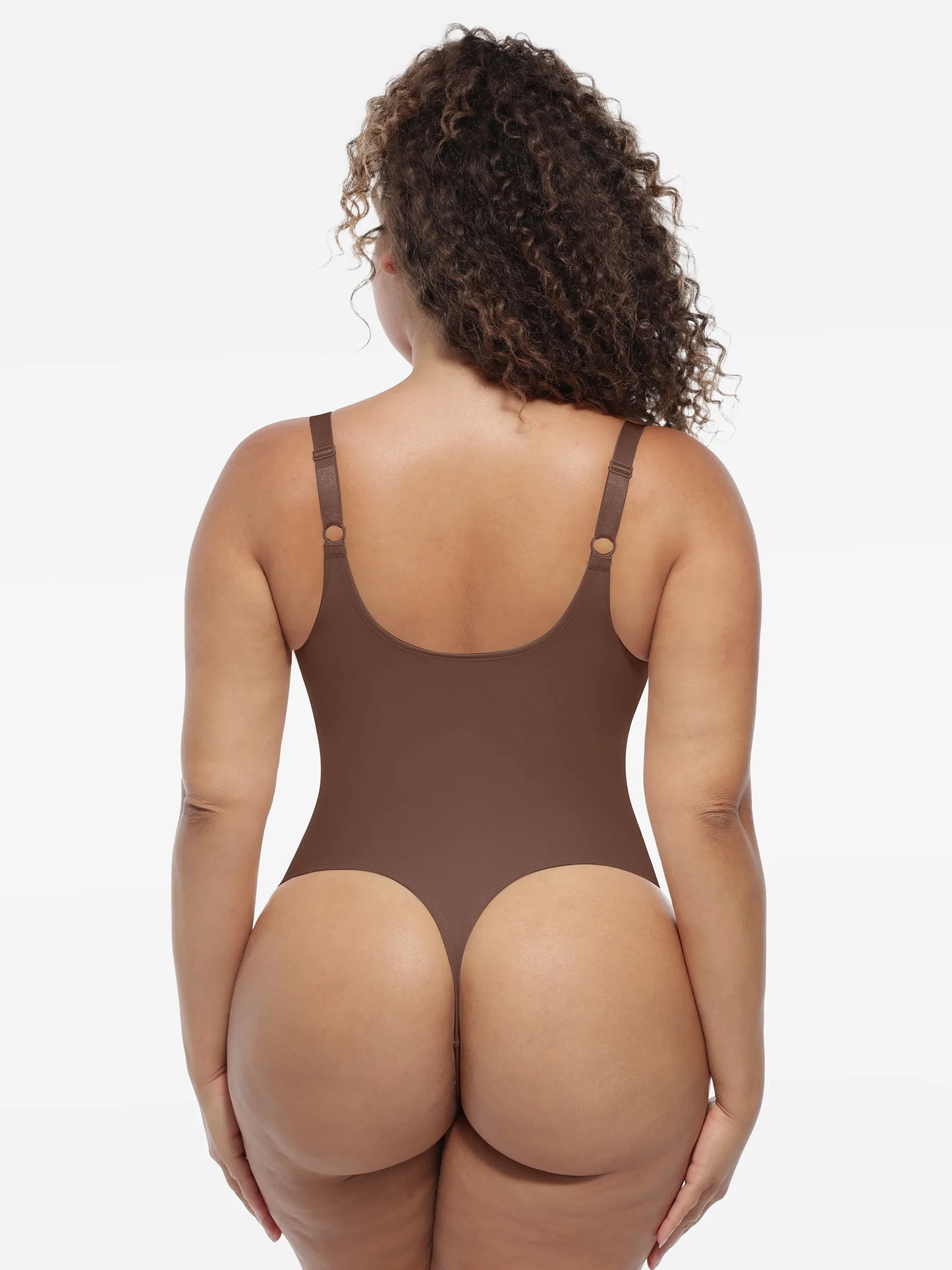 Deep V-Neck Shapewear Bodysuit